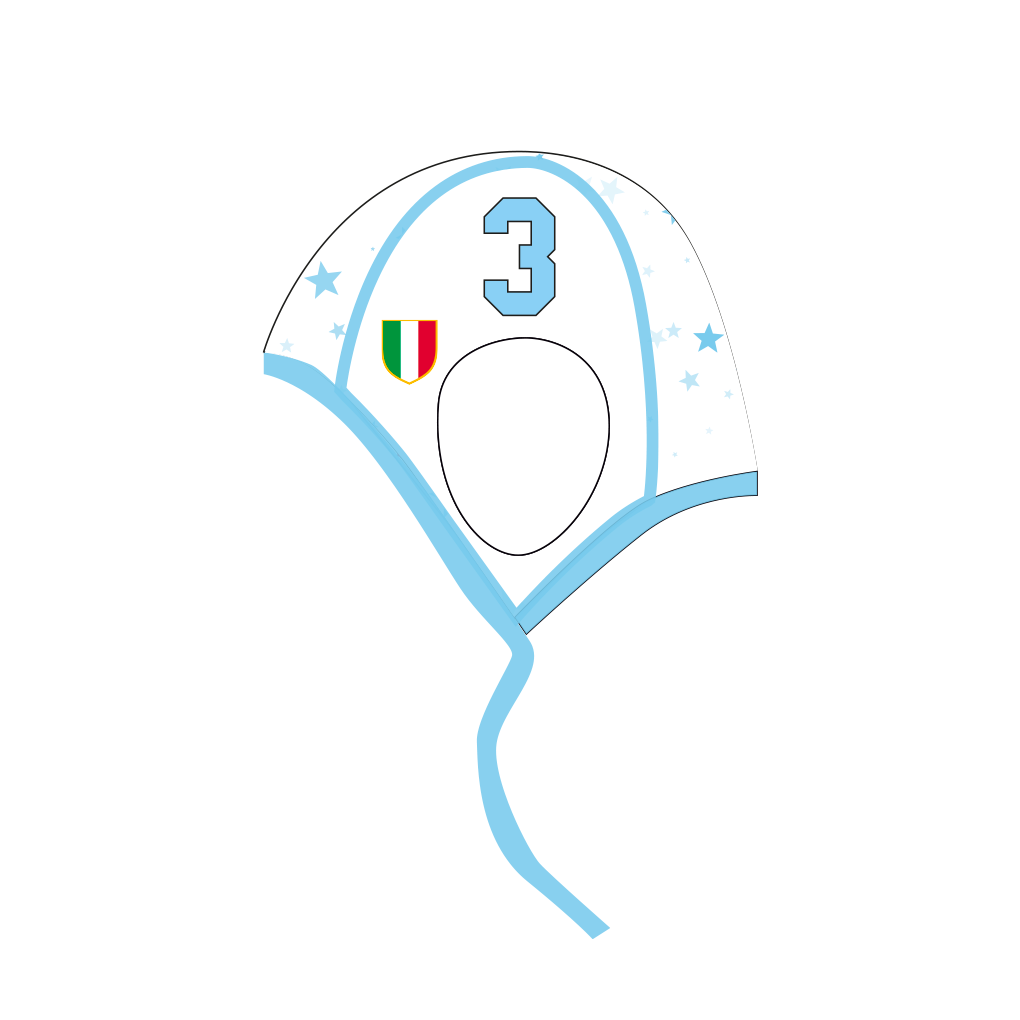 Calotta Pallanuoto Bianca 2026