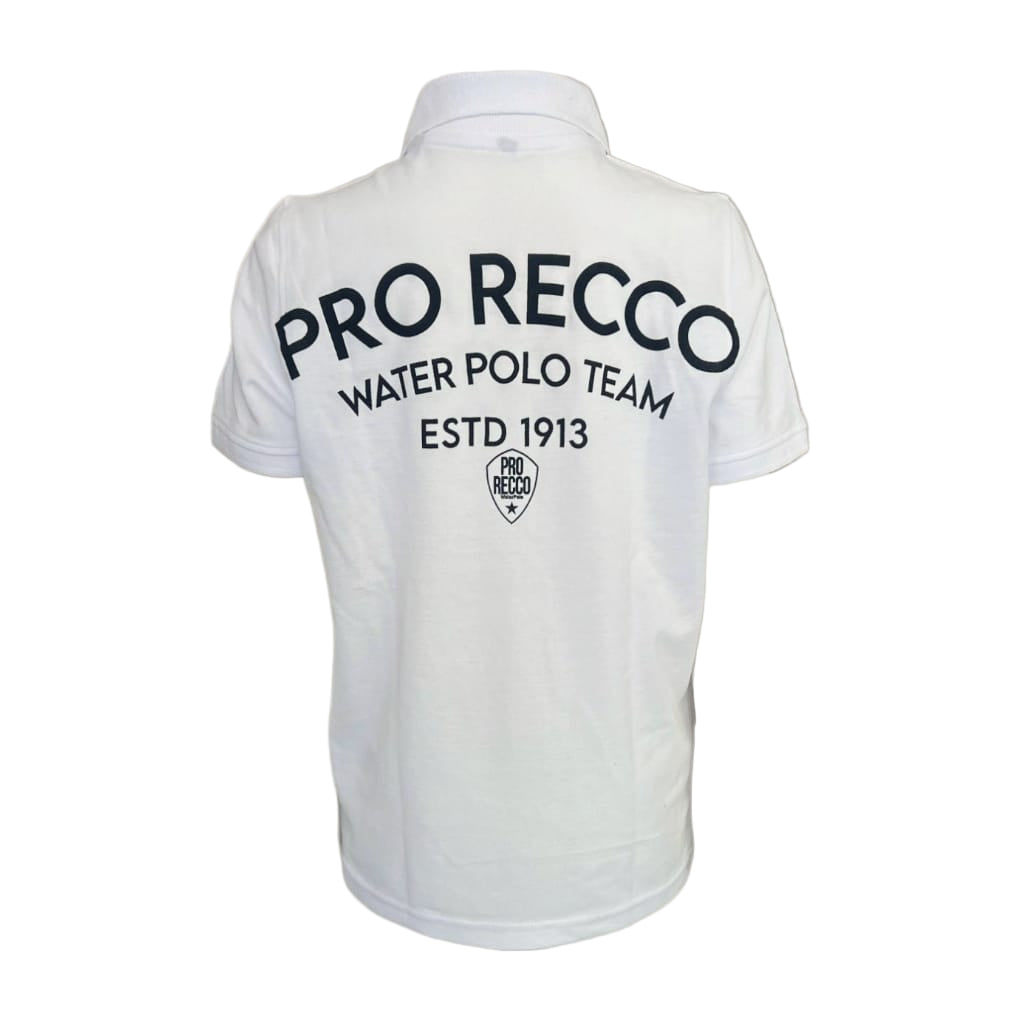 Polo Volcano White Kids 2025 - ProReccoStore