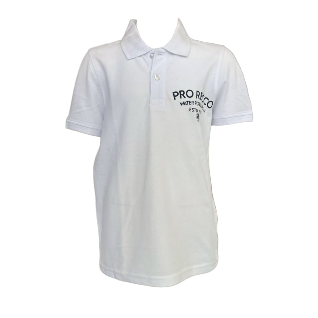 Polo Volcano White Kids 2025 - ProReccoStore