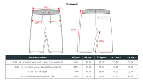 Pantaloncino Bambino Iconic Nero Estate 2026 - ProReccoStore
