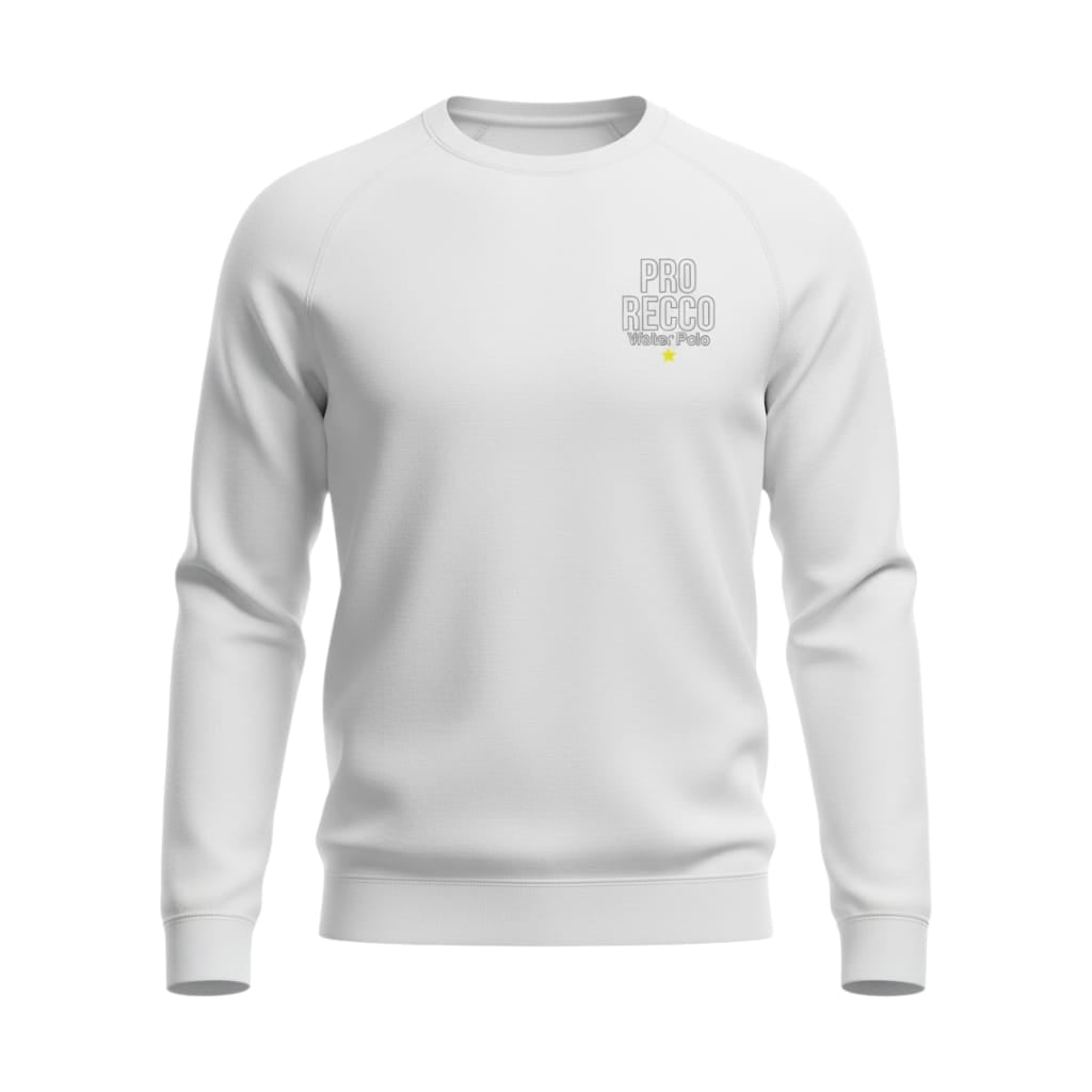 Felpa Uomo Iconic Bianca Estate 2026