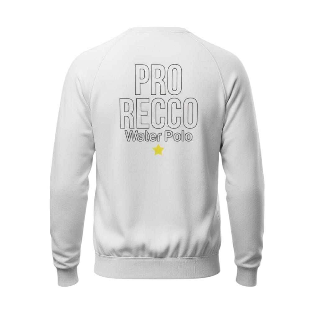 Felpa Uomo Iconic Bianca Estate 2026