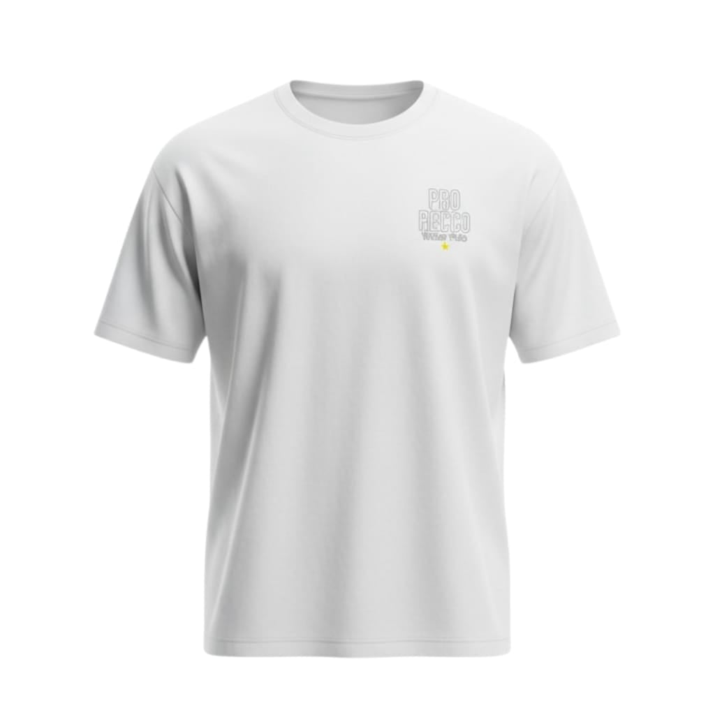 T-shirt Oversize Uomo Iconic Bianca Estate 2026