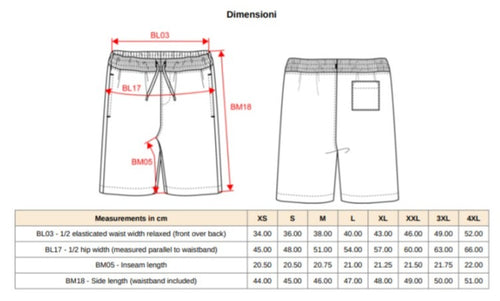 Pantaloncino in French Terry Classic Nero 2026 - ProReccoStore