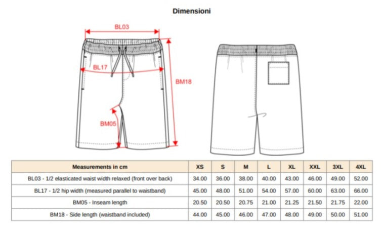 Pantaloncino in French Terry Classic Nero 2026 - ProReccoStore