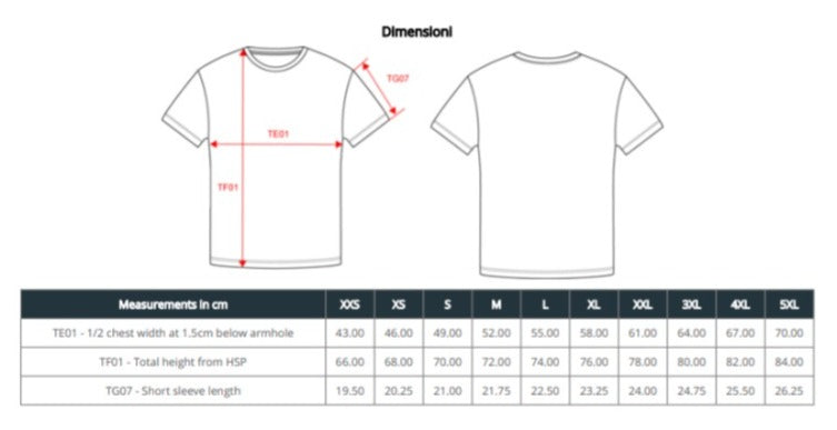 T-shirt PR Celeste 2026