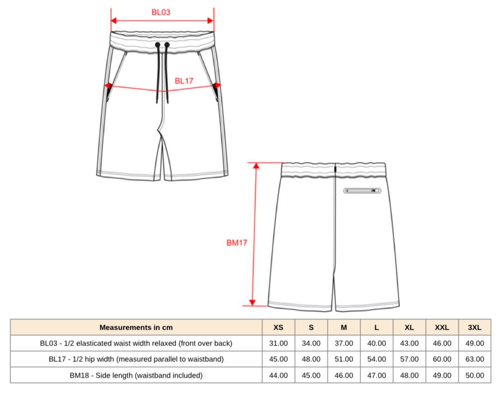 Short Stripes Black 2025 - ProReccoStore